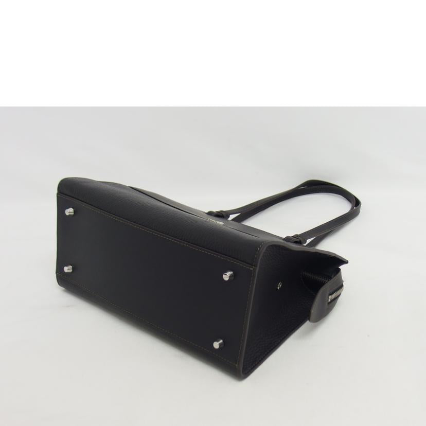 FURLA フルラ/ヴァーシティスタイル/ミディアムトートバッグ/ブラック/WB00731//Aランク/04