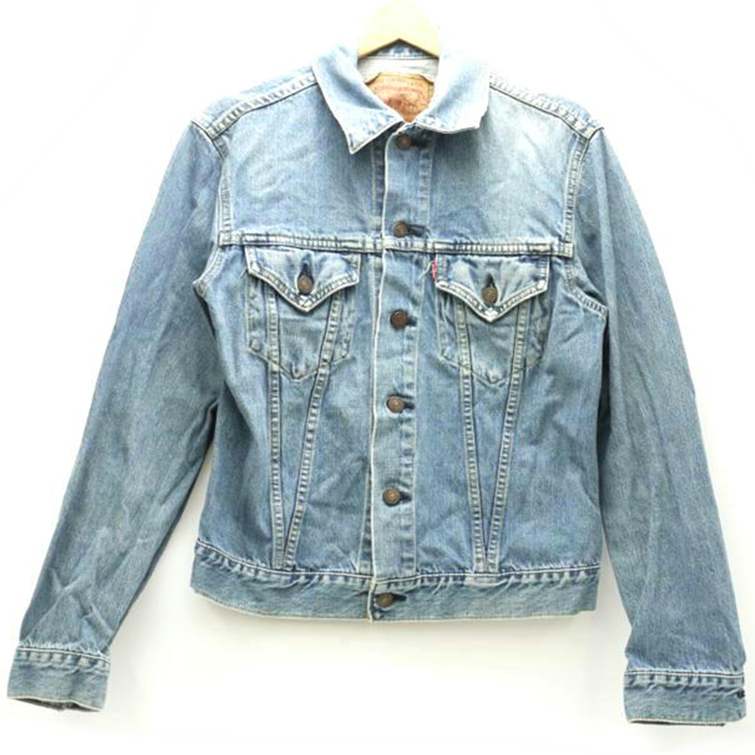 Levis リーバイス/93年日本製ビッグE 3rdデニムジャケット/71557-0214//ABランク/69