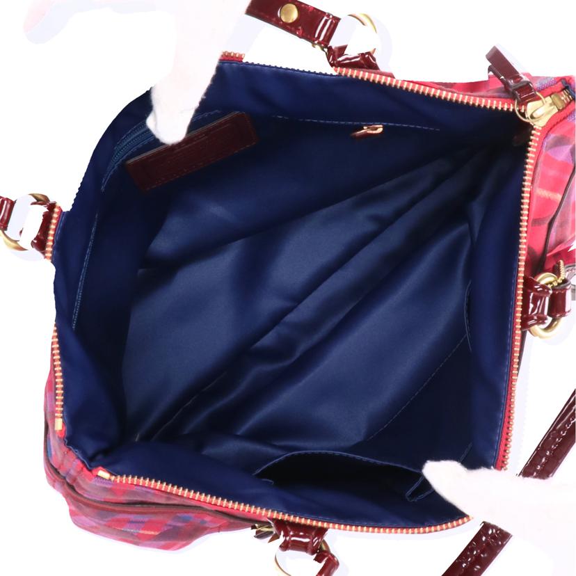 COACH コーチ/ポピータータングラムスモールジップバッグ/21137//K12**/Aランク/09