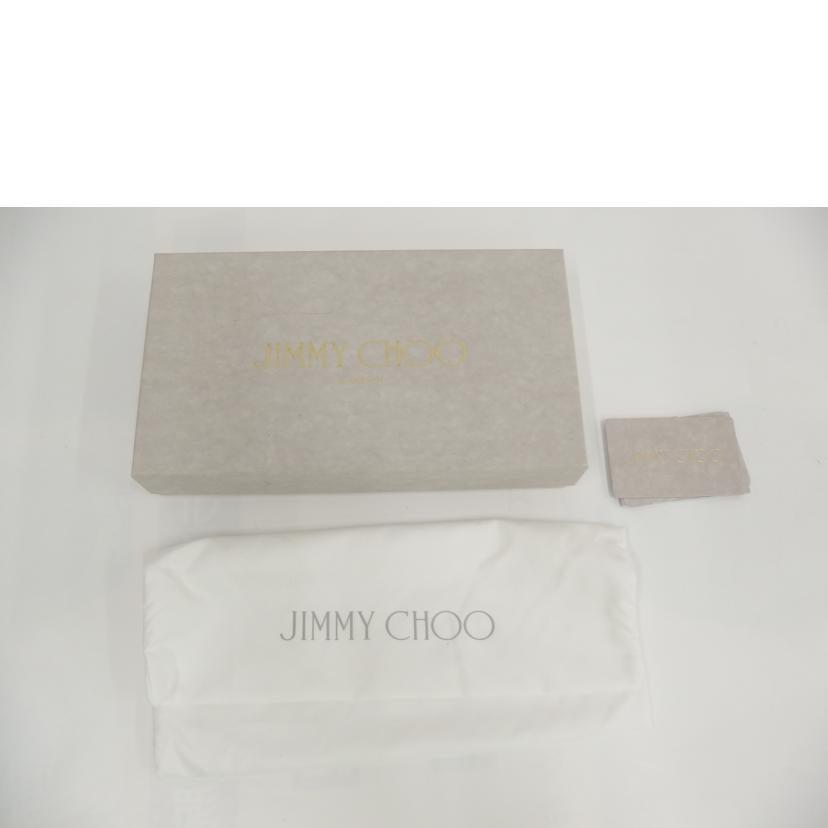 JIMMY CHOO ジミーチュウ/スタースタッズ/長財布/シルバー/ブラック//ABランク/82