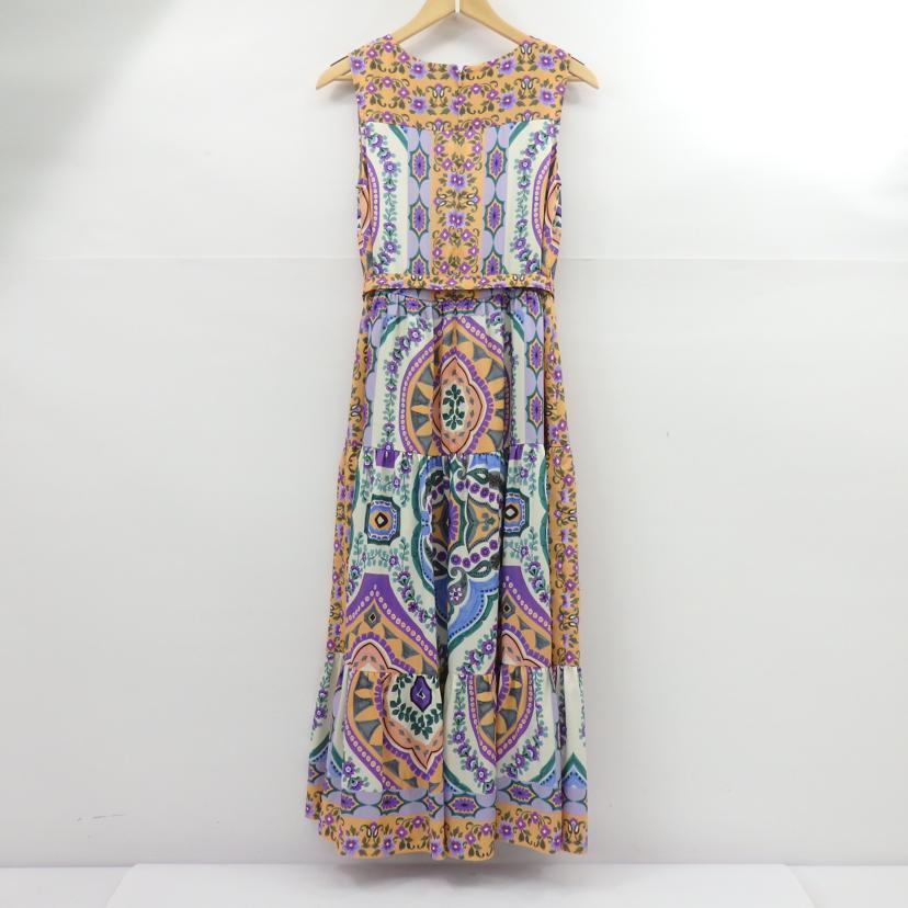 GRACE CONTINENTAL グレースコンチネンタル/パネルプリントティアード ワンピース/01241 31153-00//Aランク/77