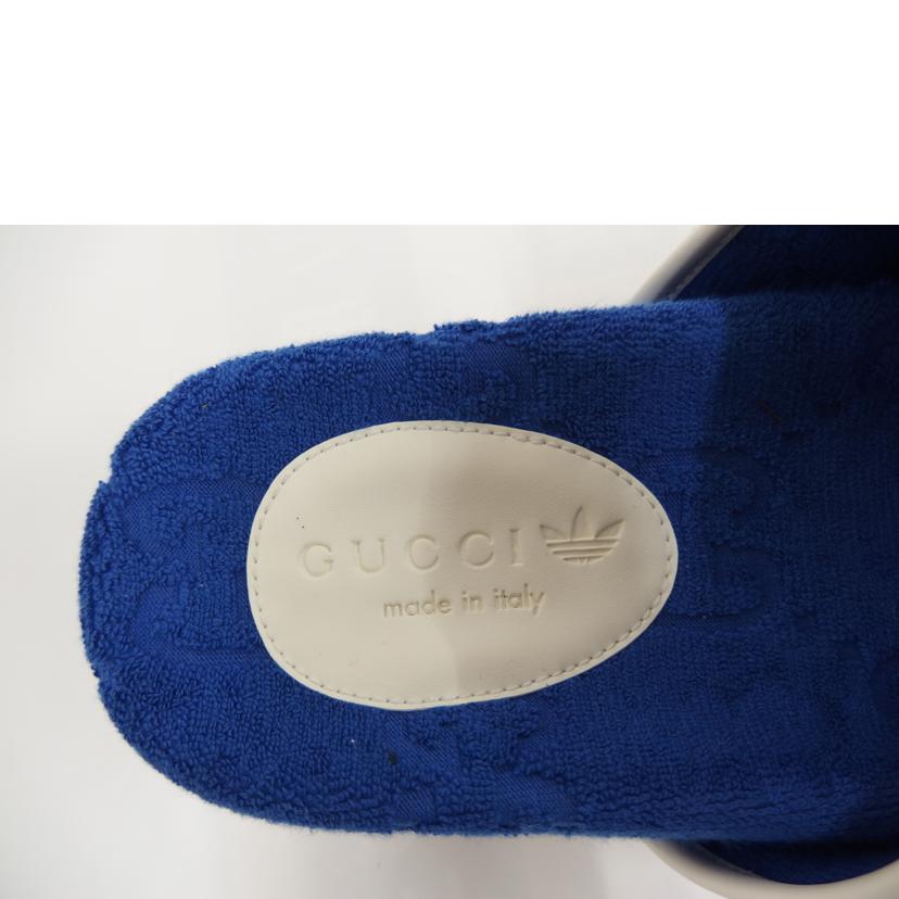 adidas×GUCCI アディダス×グッチ/adidas×GUCCIサンダル/ブルー//Aランク/82