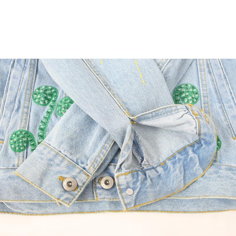ZARA ザラ/刺繍デニムジャケット 蝶 虎//Aランク/65
