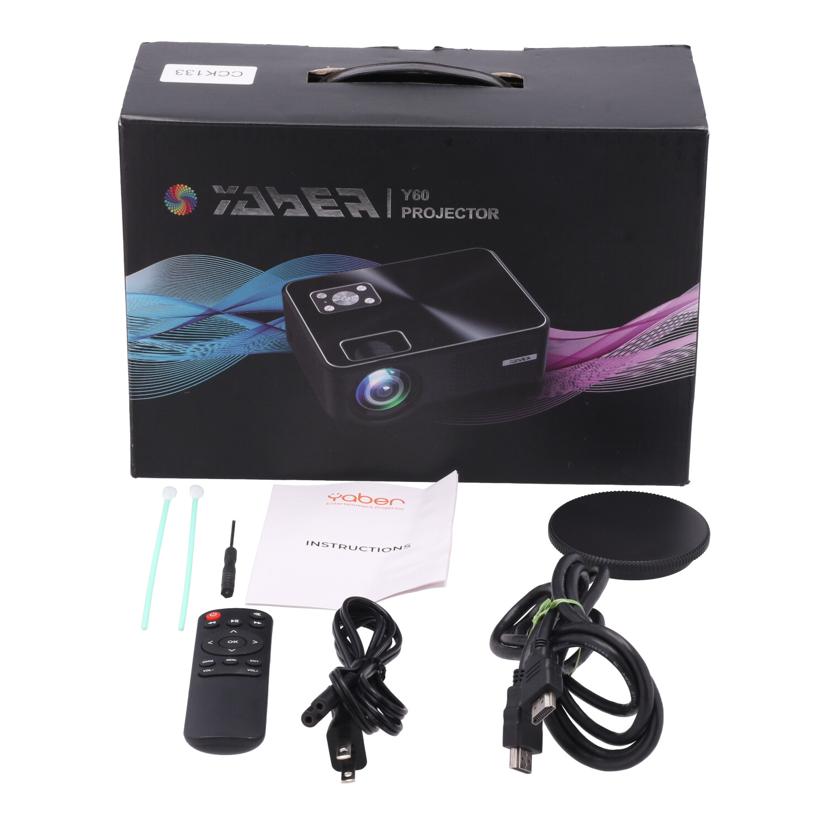 YABER ヤバー/LEDプロジェクター/Y60//CP2XDLE19XXX000257/Bランク/77