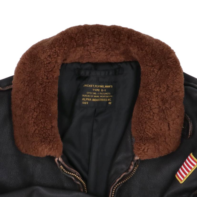 ALPHA アルファ/G-1 JACKET PATCHED/TA1489-468//ABランク/67