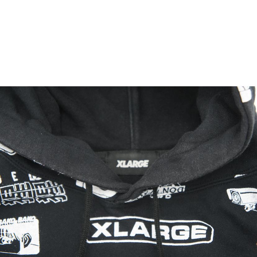 XLARGE エクストララージ/総柄プルオーバーパーカー/01193225//ABランク/09
