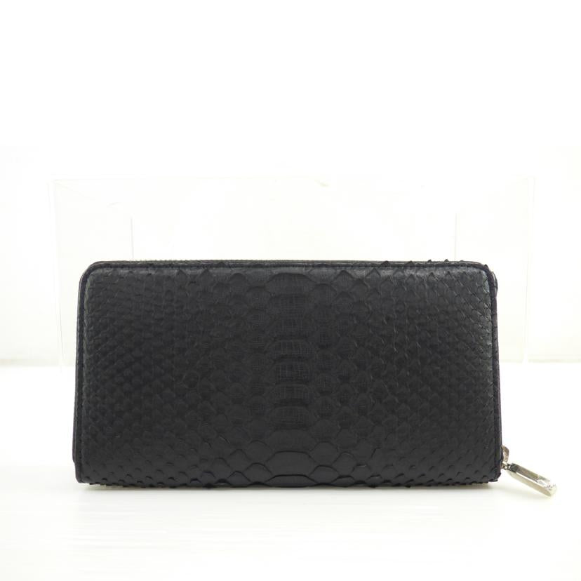 HALEINE アレンヌ/ダイヤモンドパイソンレザー長財布/207562//Aランク/64