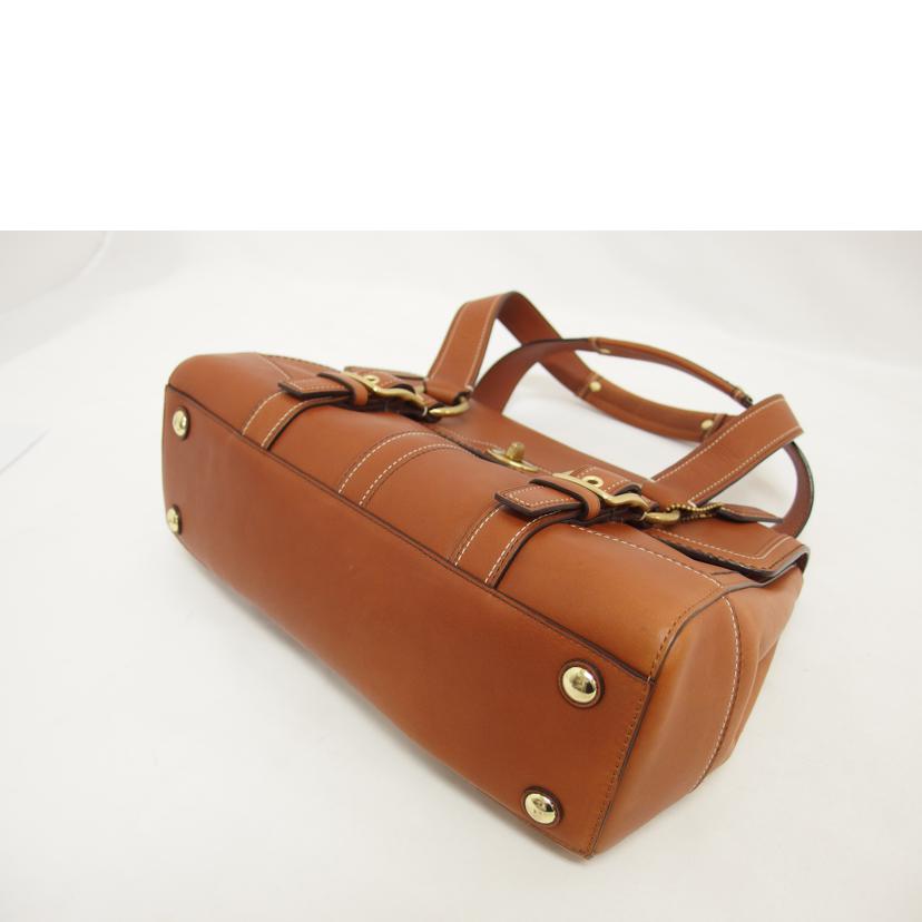 COACH コーチ/パンプトンズレザー/フラップトートバッグ/ブラウン/11045//D07**/ABランク/04