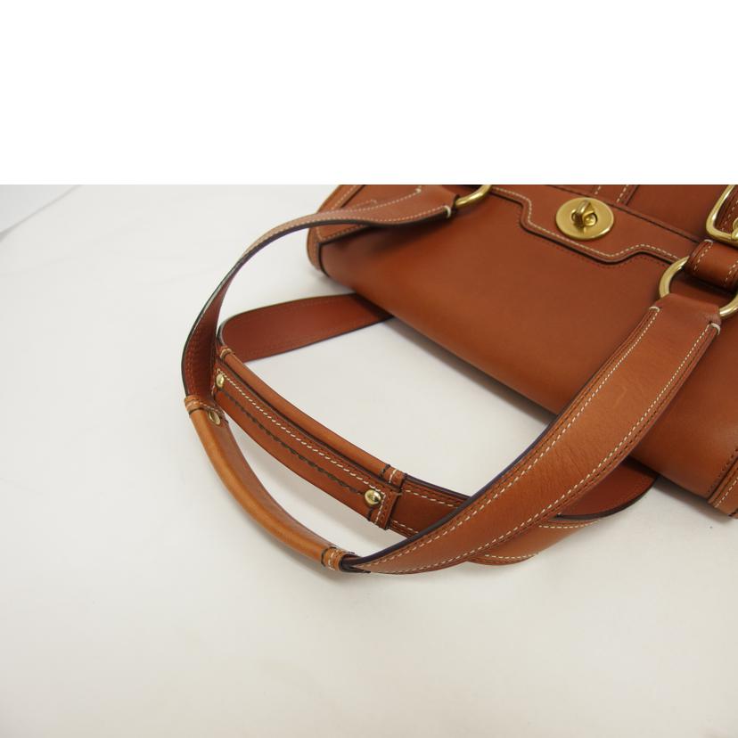 COACH コーチ/パンプトンズレザー/フラップトートバッグ/ブラウン/11045//D07**/ABランク/04