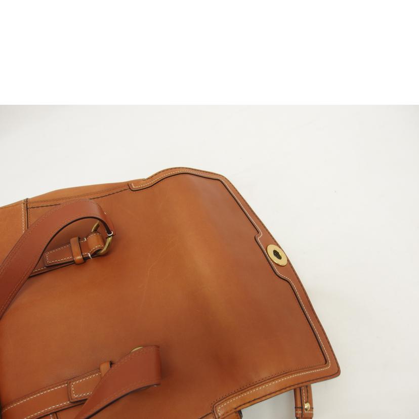 COACH コーチ/パンプトンズレザー/フラップトートバッグ/ブラウン/11045//D07**/ABランク/04
