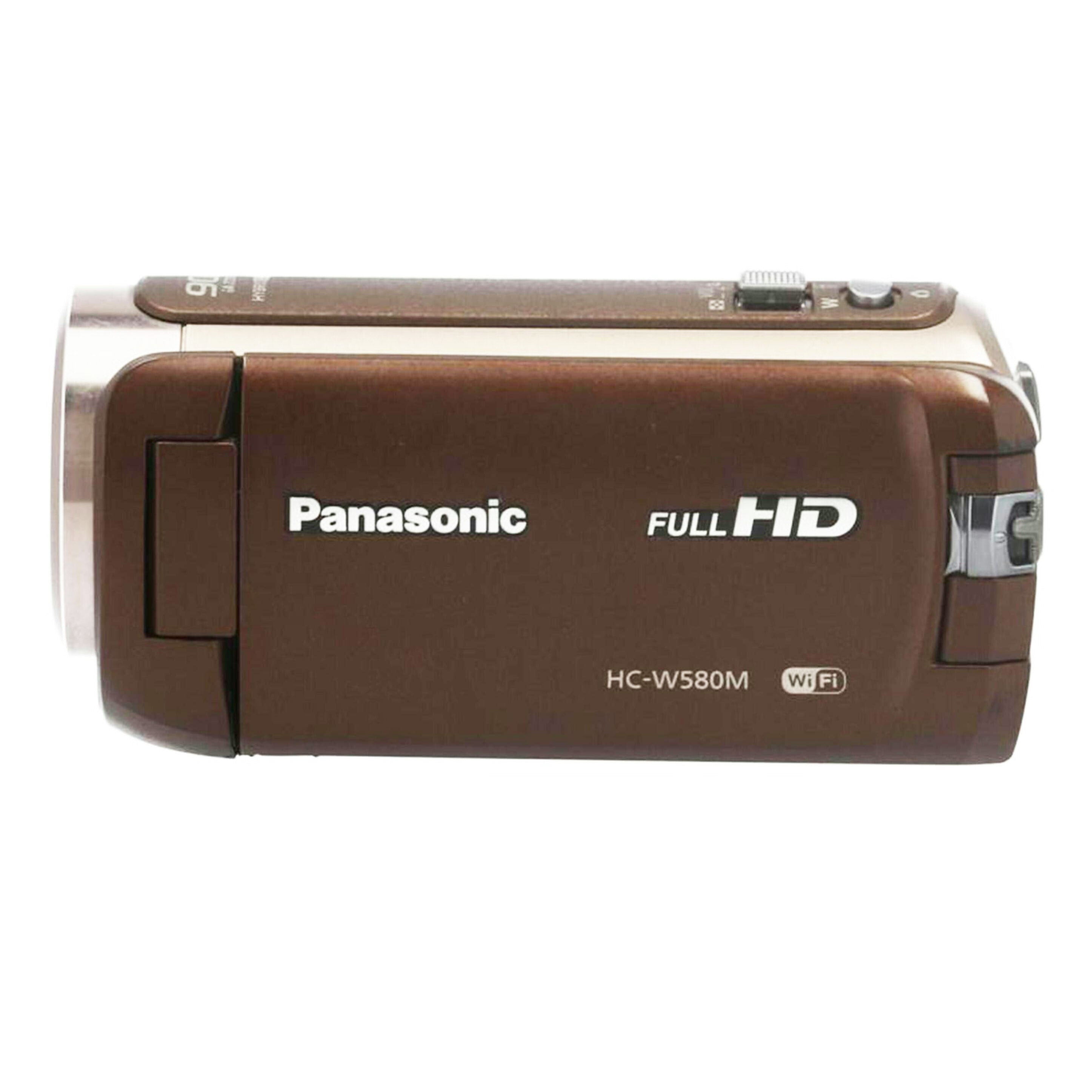 Panasonic HC-W580M ビデオカメラ ブラウン 美品 動作確認済 動作確認済】パナソニックビデオカメラHC-W580M ブラウン