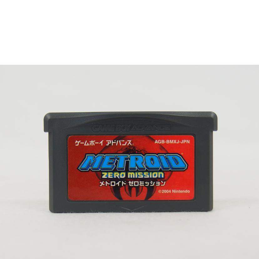 Nintendo ニンテンドー/メトロイド ゼロミッション GBA/AGB-P-BMXJ//Bランク/04