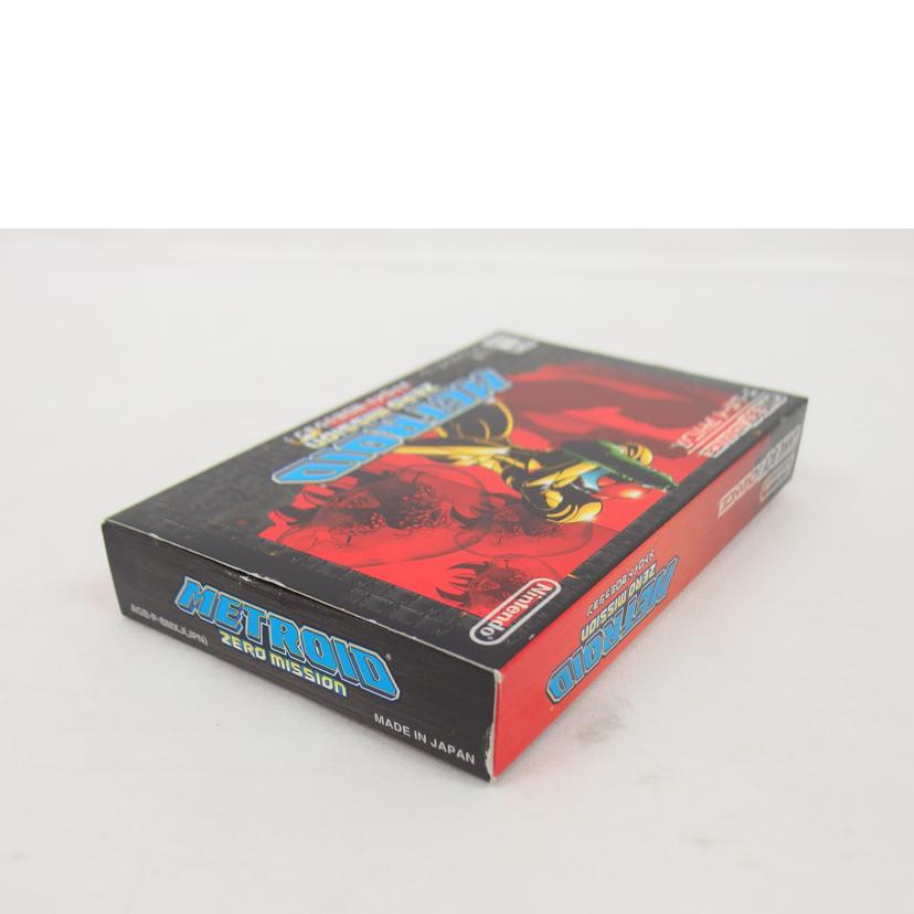 Nintendo ニンテンドー/メトロイド ゼロミッション GBA/AGB-P-BMXJ//Bランク/04
