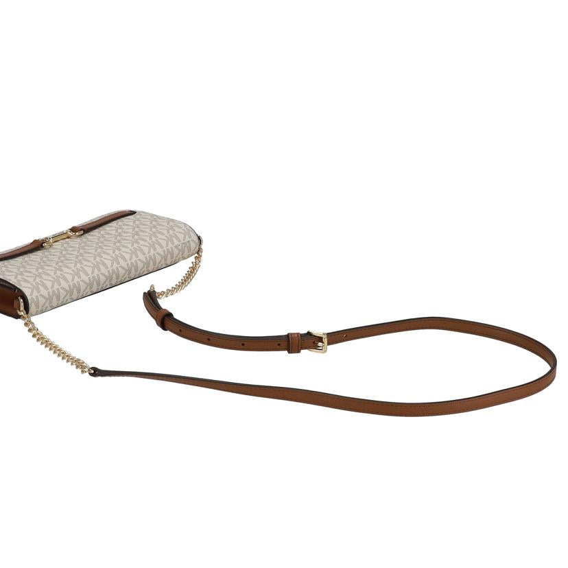MICHAEL KORS マイケルコース/レザーMK柄フラップチェーンショルダー/35S5G2ZC7B//ABランク/42