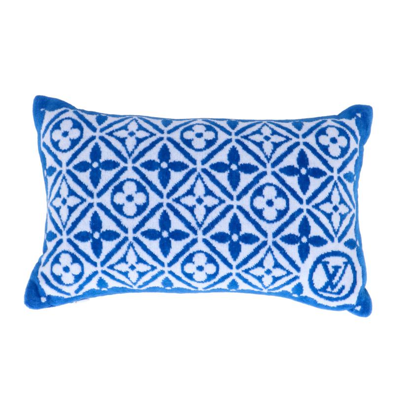 LV ルイヴィトン/プティ・クッション/フラワータイル/ブルー/M01370//Sランク/75