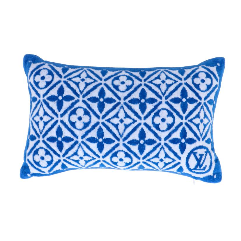 LV ルイヴィトン/プティ・クッション/フラワータイル/ブルー/M01370//Sランク/75