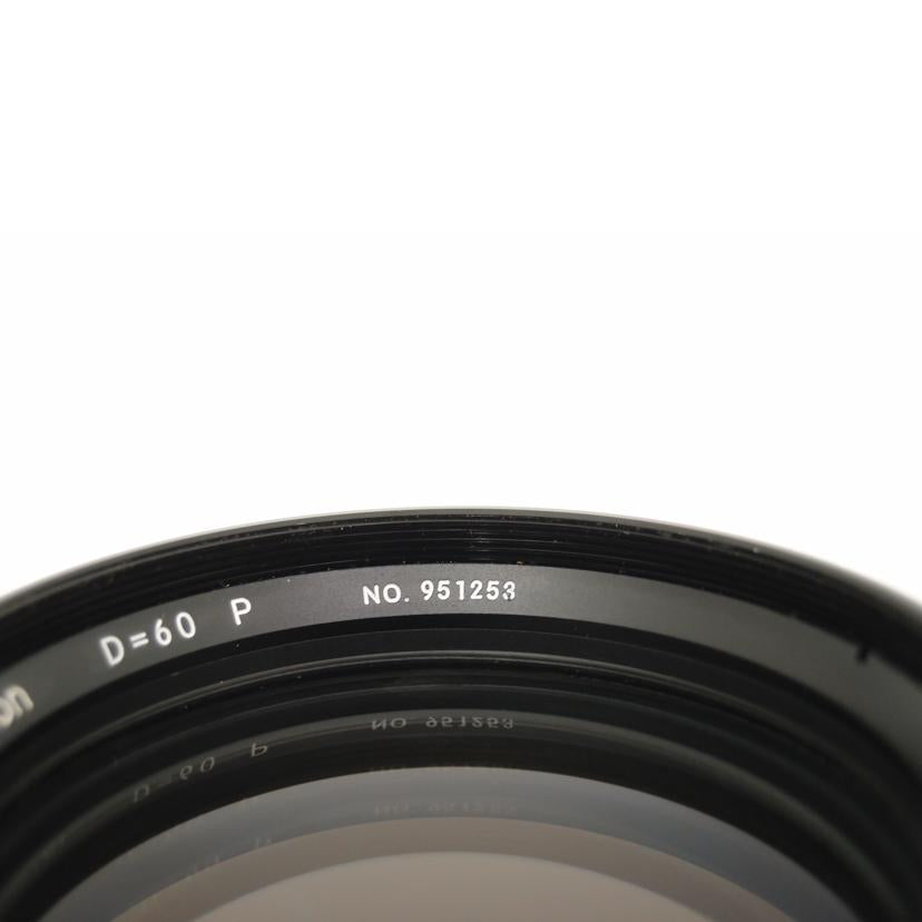 Nikon ニコン/フィールドスコープ/FIELDSCOPE D=60 P//951253/ABランク/69