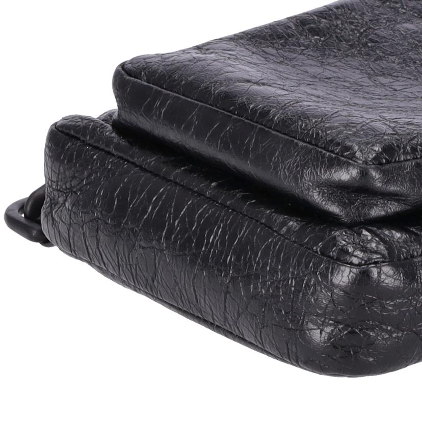 BALENCIAGA バレンシアガ/レザーボディバッグ/エクスプローラ/593651 1000//527***/ABランク/93