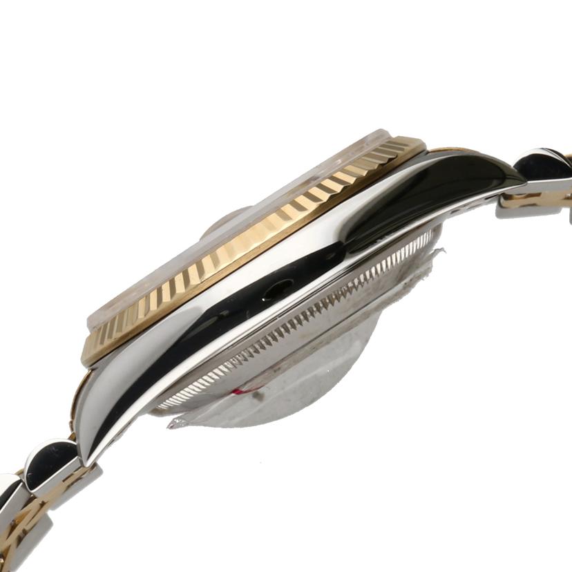 ROLEX ロレッスク/DATE JUST 10Pダイヤ / YG×SS/16233G//W47****/ABランク/91