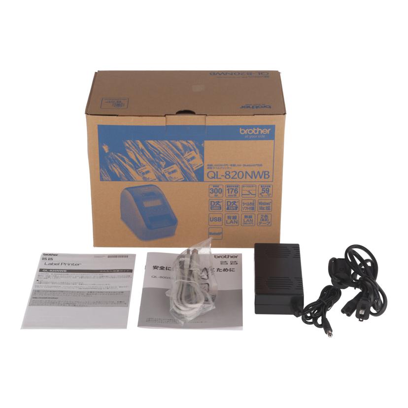 brother ブラザー工業/業務用ラベルプリンター/QL-820NWB//F7Z440600/Bランク/67