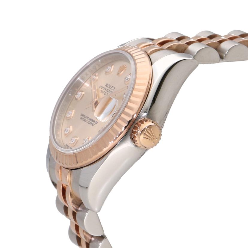 ROLEX ロレックス/デイトジャスト10Pダイヤ/SSXPG/自動巻き/179171G//485*****/Aランク/94