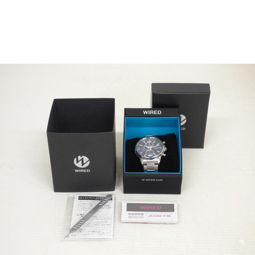 SEIKO セイコー/WIRED/クロノグラフ/クォーツ/VD57-KND0//110***/Aランク/64