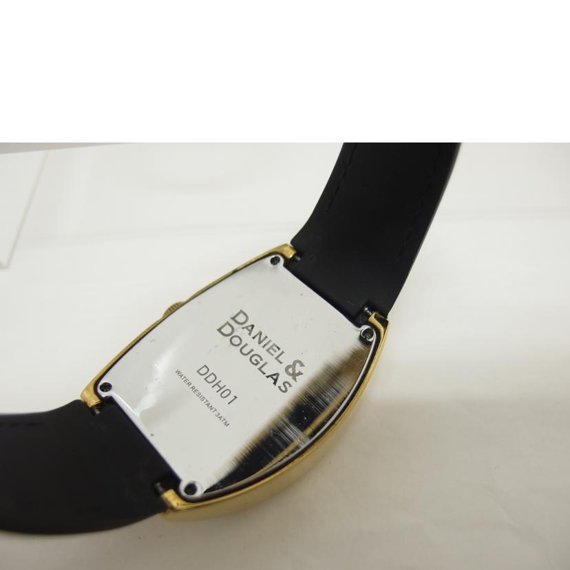 DANIEL&DOUGLAS ダニエルアンドドウグラス/ブラック文字盤/アナログウォッチ/クォーツ/DDH01//Bランク/04