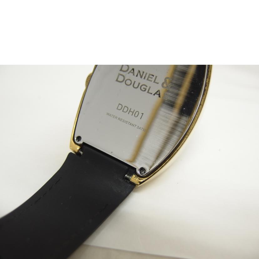 DANIEL&DOUGLAS ダニエルアンドドウグラス/ブラック文字盤/アナログウォッチ/クォーツ/DDH01//Bランク/04