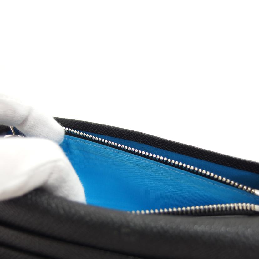 BVLGARI ブルガリ/ブルガリブルガリ マン/二つ折り長財布/ブラック/30398//ABランク/04