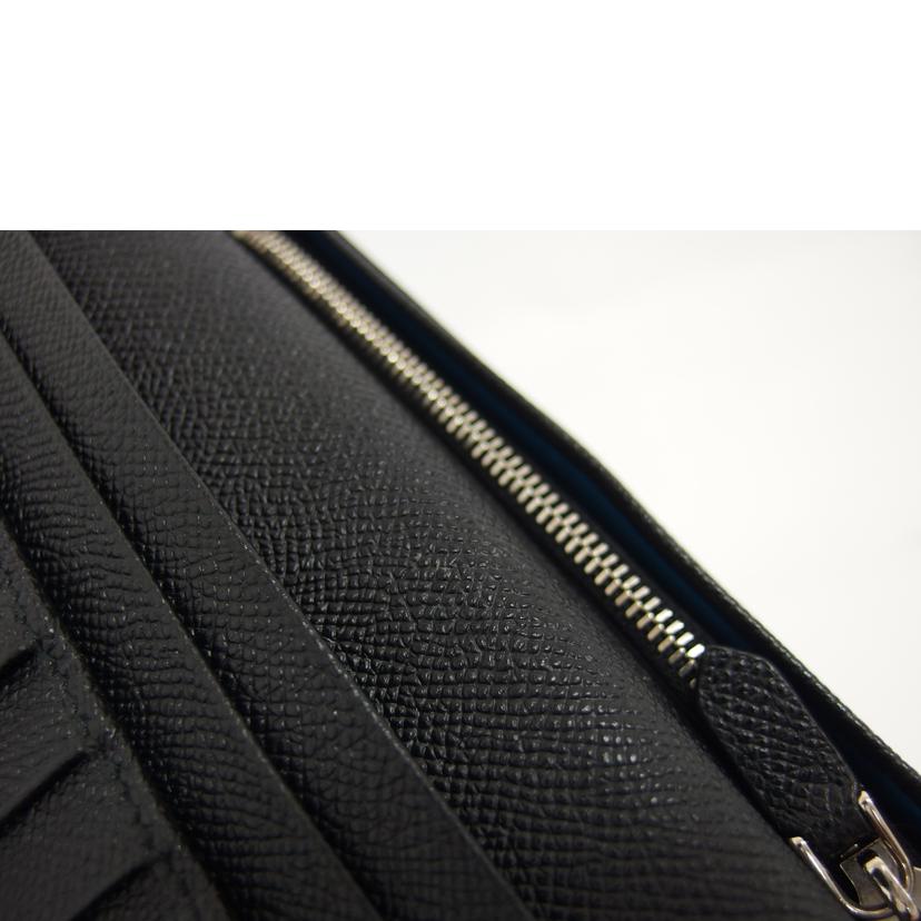 BVLGARI ブルガリ/ブルガリブルガリ マン/二つ折り長財布/ブラック/30398//ABランク/04