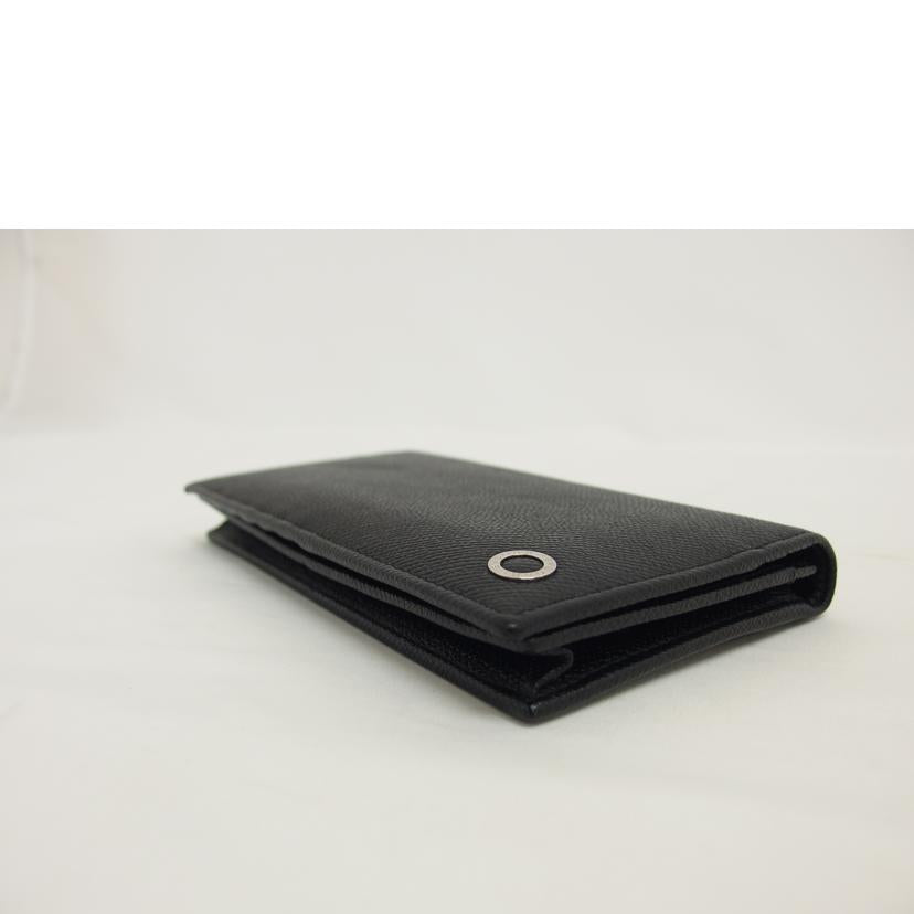 BVLGARI ブルガリ/ブルガリブルガリ マン/二つ折り長財布/ブラック/30398//ABランク/04