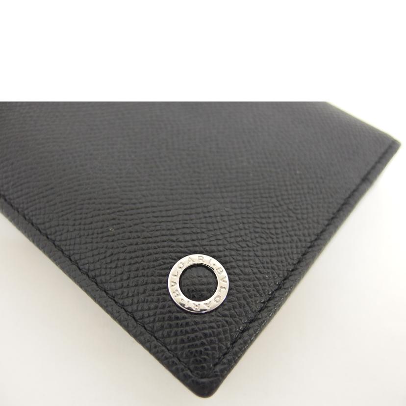 BVLGARI ブルガリ/ブルガリブルガリ マン/二つ折り長財布/ブラック/30398//ABランク/04