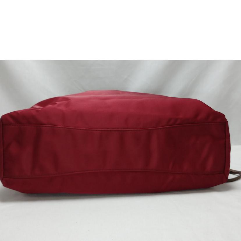 PRADA プラダ/ナイロンジャガード 巾着型トートバッグ/BN1757//Bランク/52