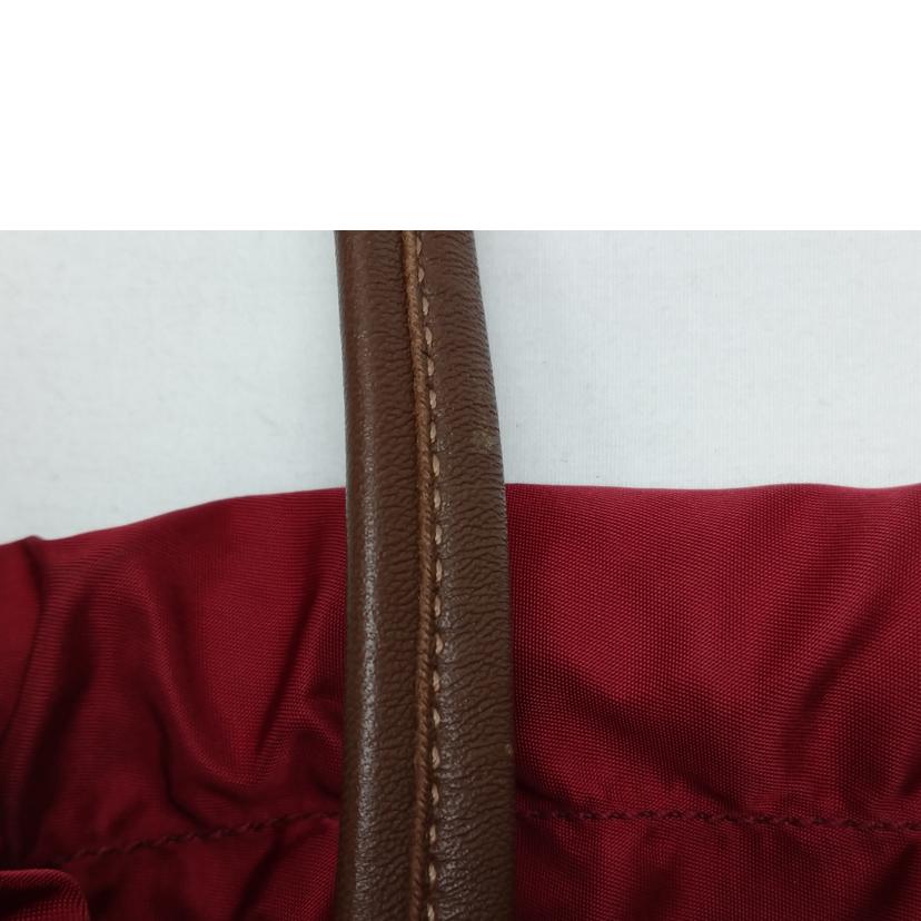 PRADA プラダ/ナイロンジャガード 巾着型トートバッグ/BN1757//Bランク/52