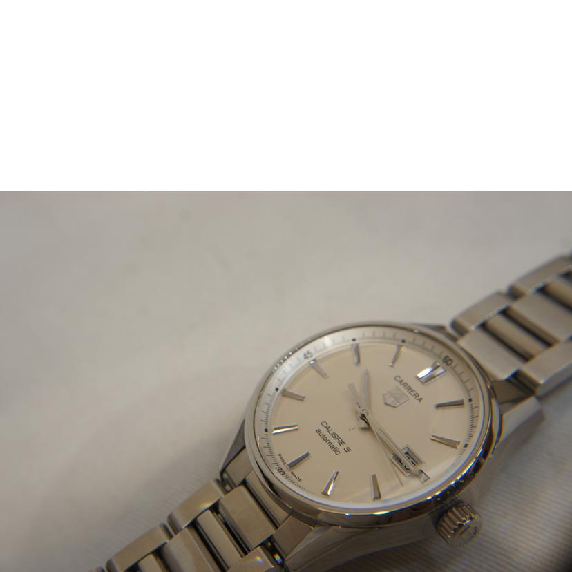 TAG HEUER タグホイヤー/カレラキャリバー5/オートマ/裏スケ/SS/WAR211B//WRZ****/Bランク/92