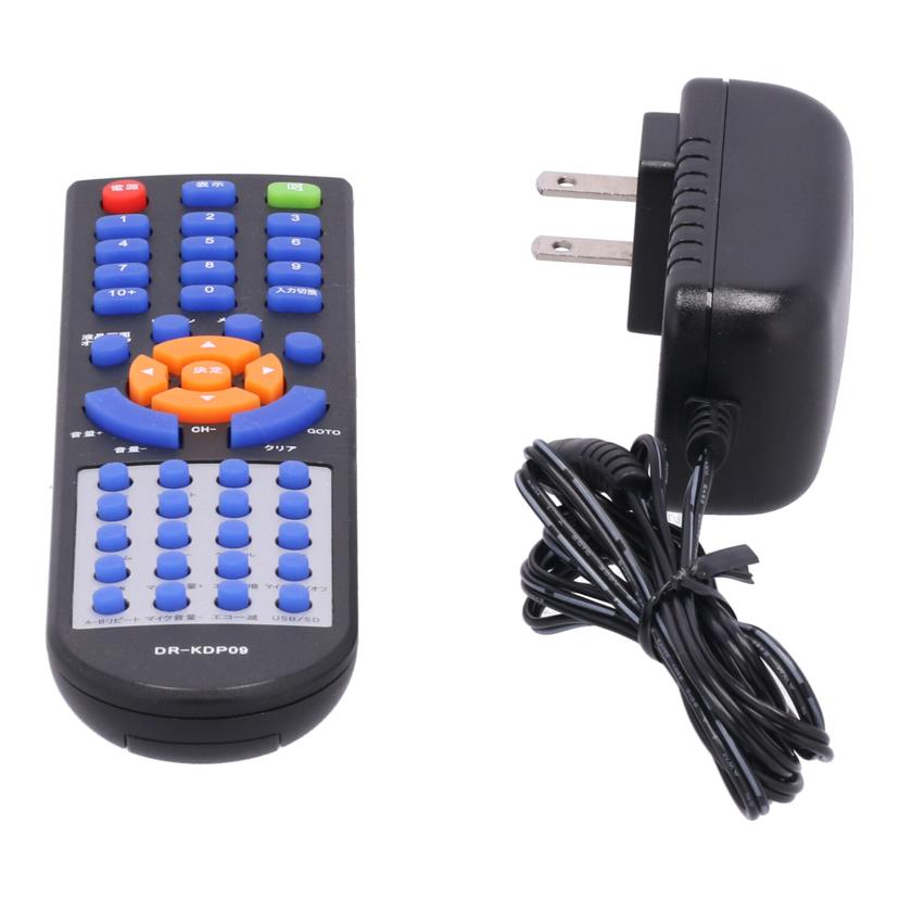 Revolution レボリューション/9インチ液晶搭載DVDシステムコンポ/DR-KDP09//RLJ2014011373KO/Bランク/75