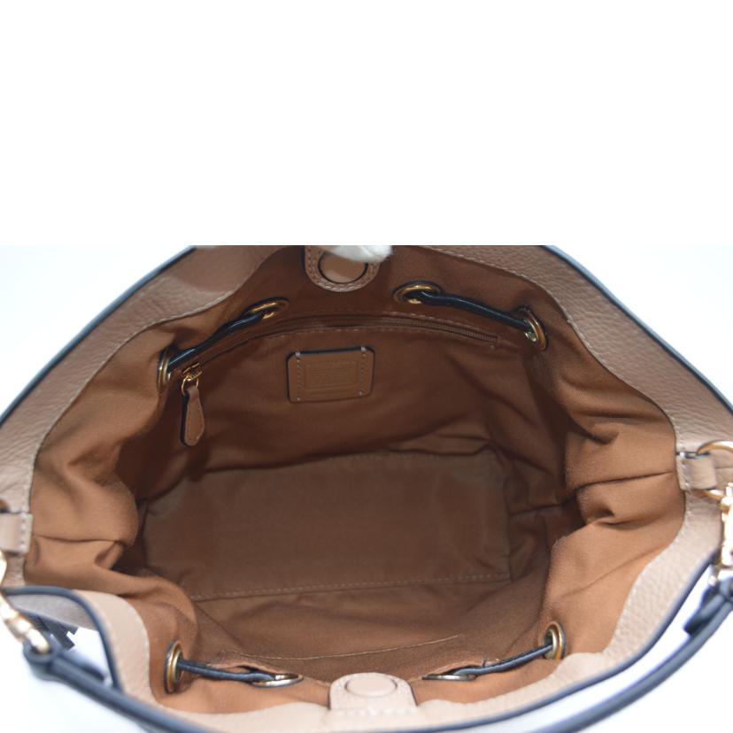 COACH コーチ/アンディホースーキャリッジペブル2wayレザーハンド/CA164//B22**/SAランク/89