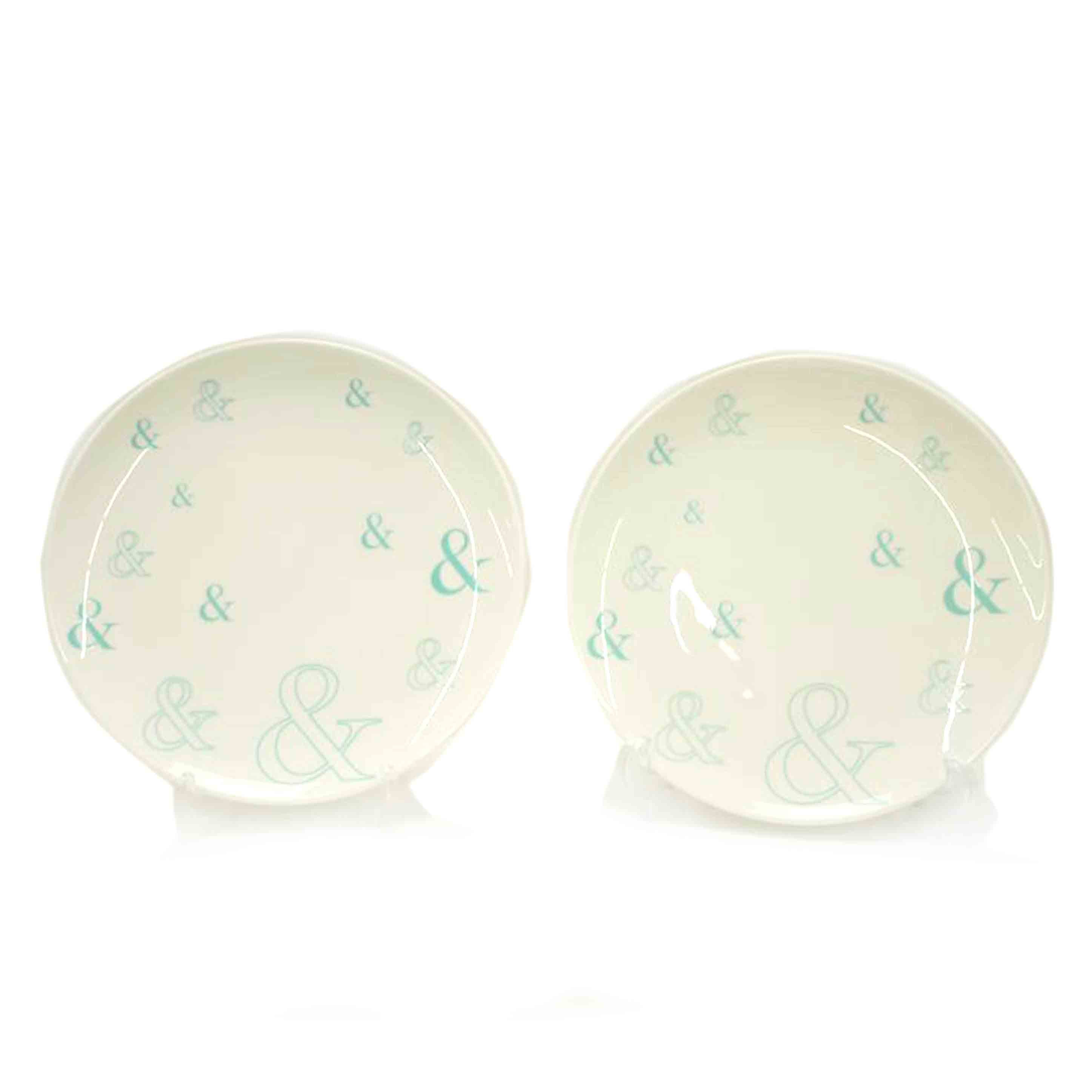 ティファニー/ティファニー ペアデザートプレート //SAランク/69