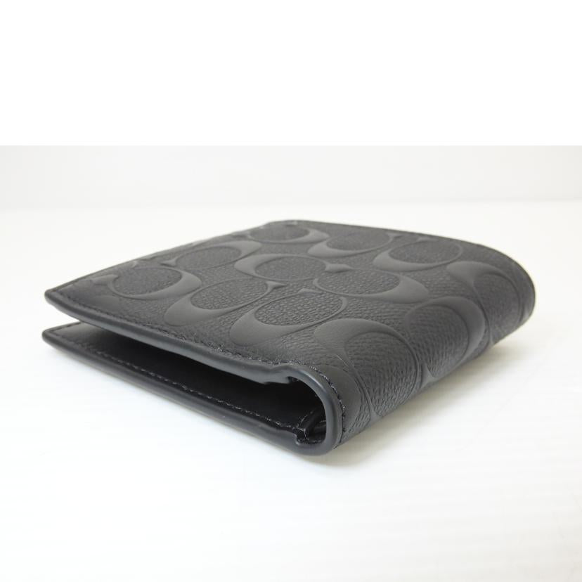 COACH コーチ/シグネチャー二つ折り財布/75363//G24**/Aランク/88