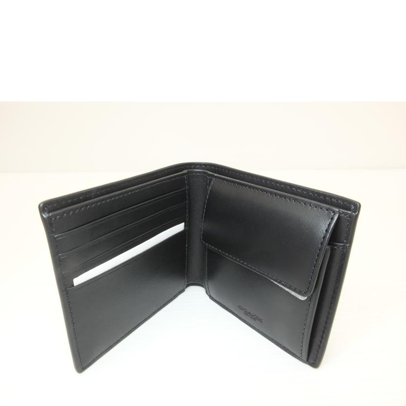 COACH コーチ/シグネチャー二つ折り財布/75363//G24**/Aランク/88