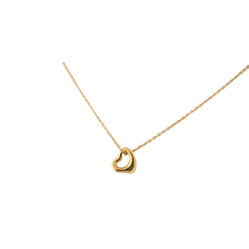 TIFFANY&Co. ティファニー/750エルサペレッティ/ミニオープンハートネックレス//Aランク/04