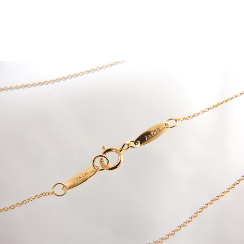 TIFFANY&Co. ティファニー/750エルサペレッティ/ミニオープンハートネックレス//Aランク/04