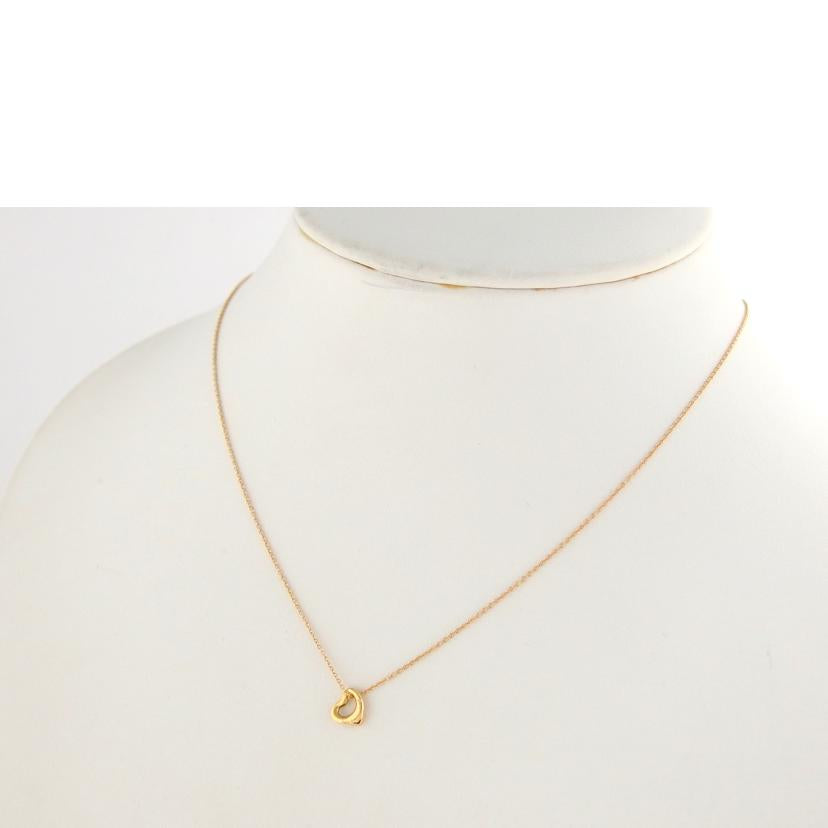 TIFFANY&Co. ティファニー/750エルサペレッティ/ミニオープンハートネックレス//Aランク/04