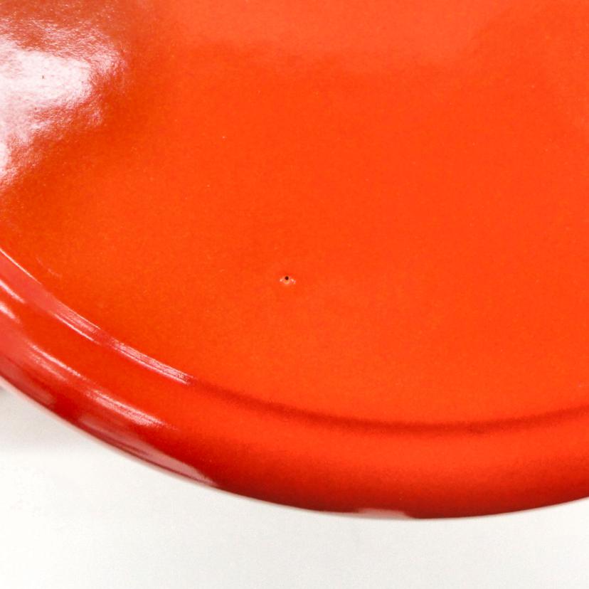 LE CREUSET ル・クルーゼ /シグニチャー ココット ロンド 22cm オレンジ/25001 22 09 02491//ABランク/70