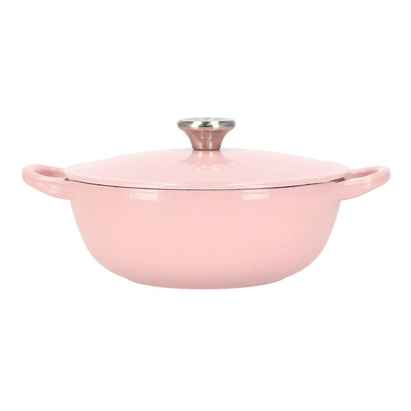 LE CREUSET ルクルーゼ /シグニチャー ココット ロンド 18cm ピンク/12277//ABランク/70