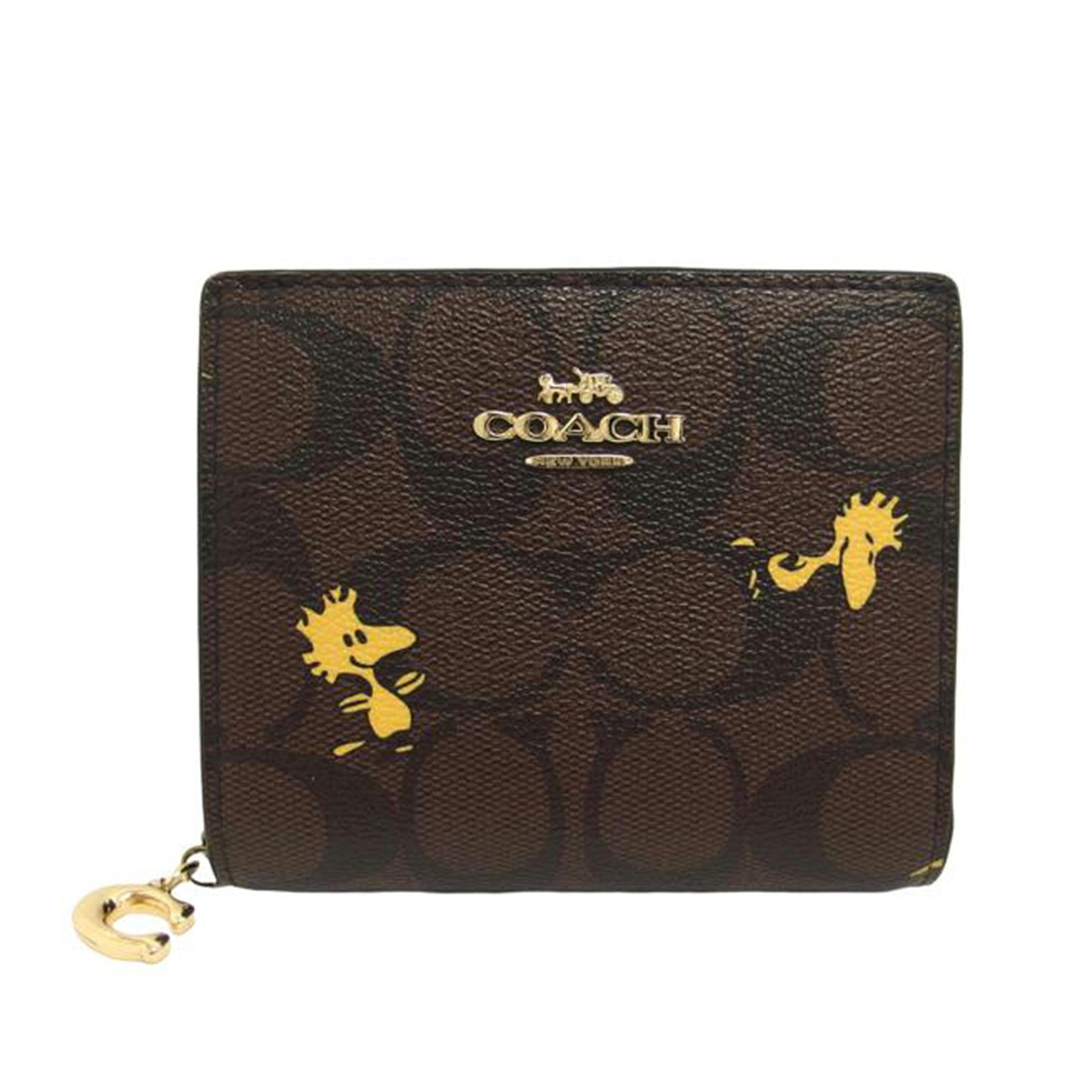 COACH コーチ/スヌーピー ピーナッツコラボ/ミディアムウォレット/C4592//A16**/ABランク/04