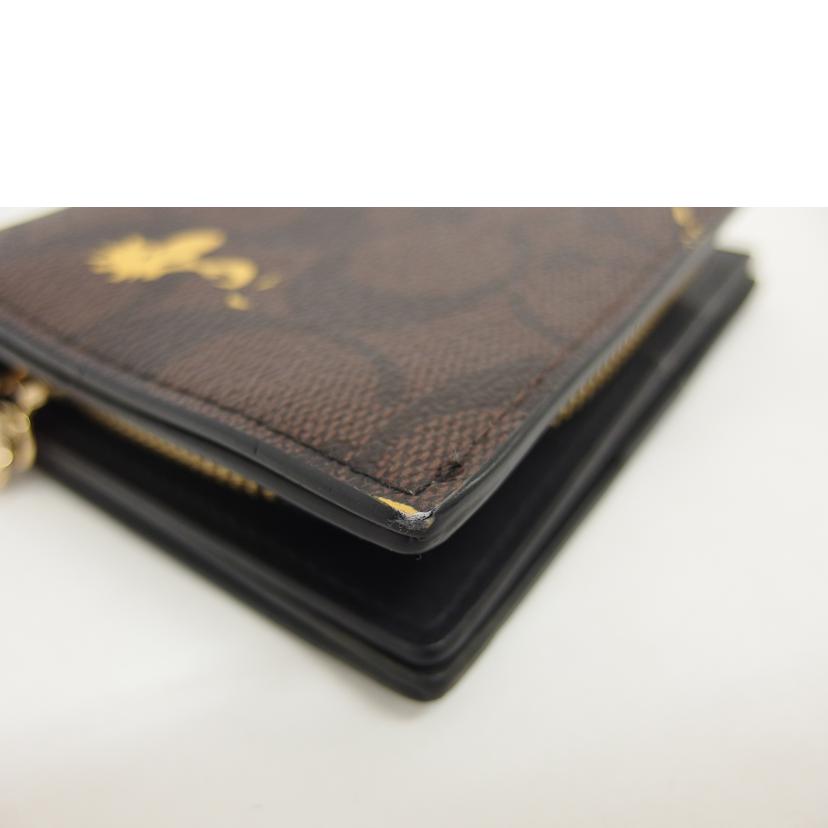 COACH コーチ/スヌーピー ピーナッツコラボ/ミディアムウォレット/C4592//A16**/ABランク/04