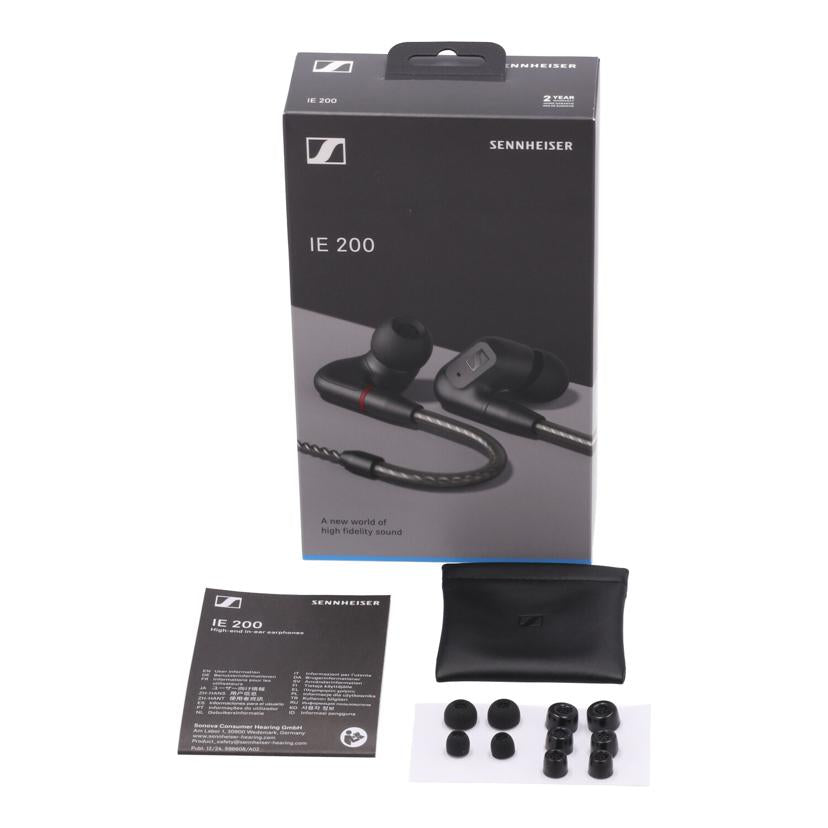 Sennheiser ゼンハイザー /有線イヤホン/IE200//0345184624/ABランク/81