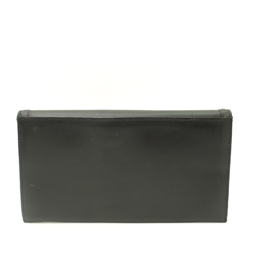 VERSACE ヴェルサーチ/二つ折り長財布/ブラック//Aランク/69