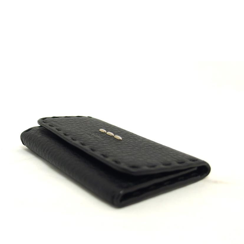 FENDI フェンディ/セレリア/6連レザーキーケース/ブラック/7AP011//228*****/ABランク/04